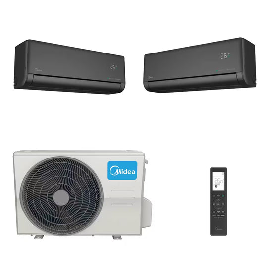 Midea Solstice 0918 Duo Split Klimaanlagen Set Schwarz - Midea Deutschland